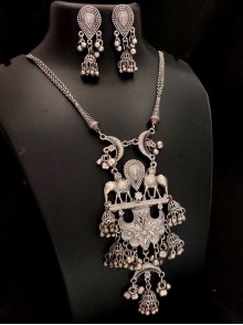 Oxidised Jewelry Set